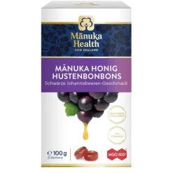 MGO 400+ Hustenbonbons Schwarze Johannisbeere|Manuka Health New