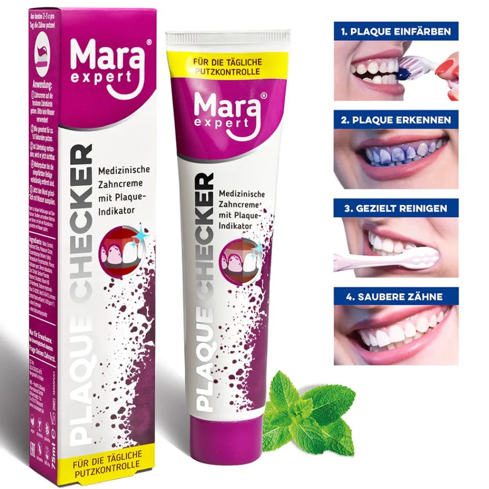 Mara® expert Plaque Checker Medizinische Zahncreme| Sale