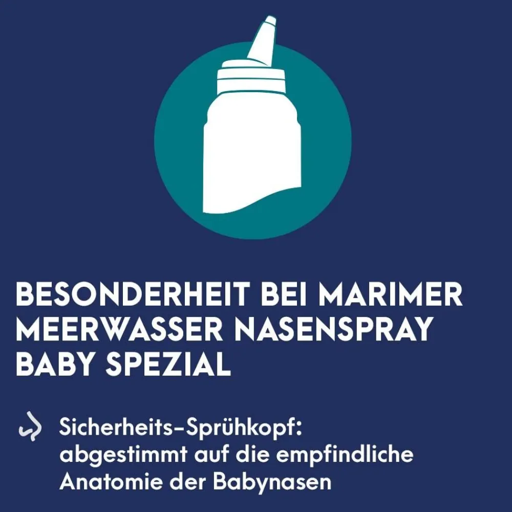 MARIMER Meerwasser Nasenspray hypertonisch, Baby Spezial> Online
