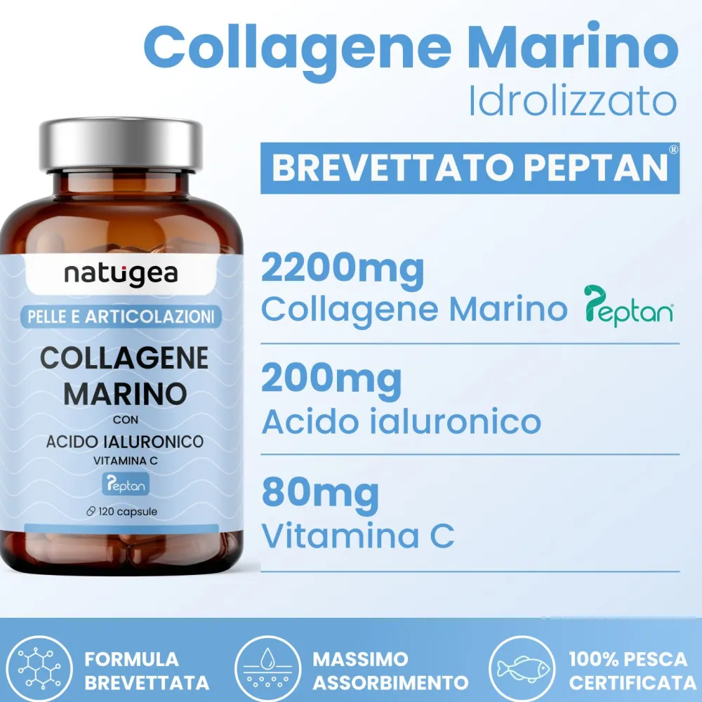 Marine Collagen Hydrolysed PEPTAN® - natugea®| Discount