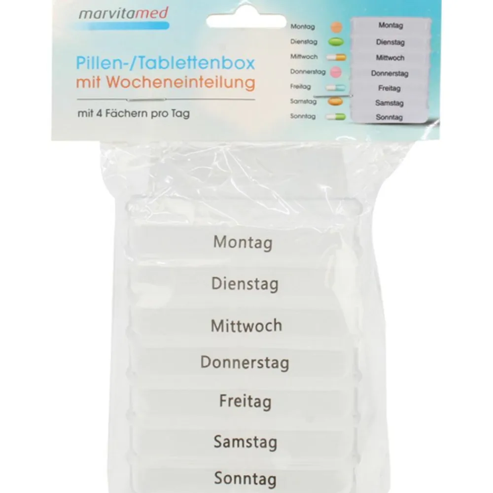 Marvita Med 7 Tage Pillen-/ Tablettenbox> Discount