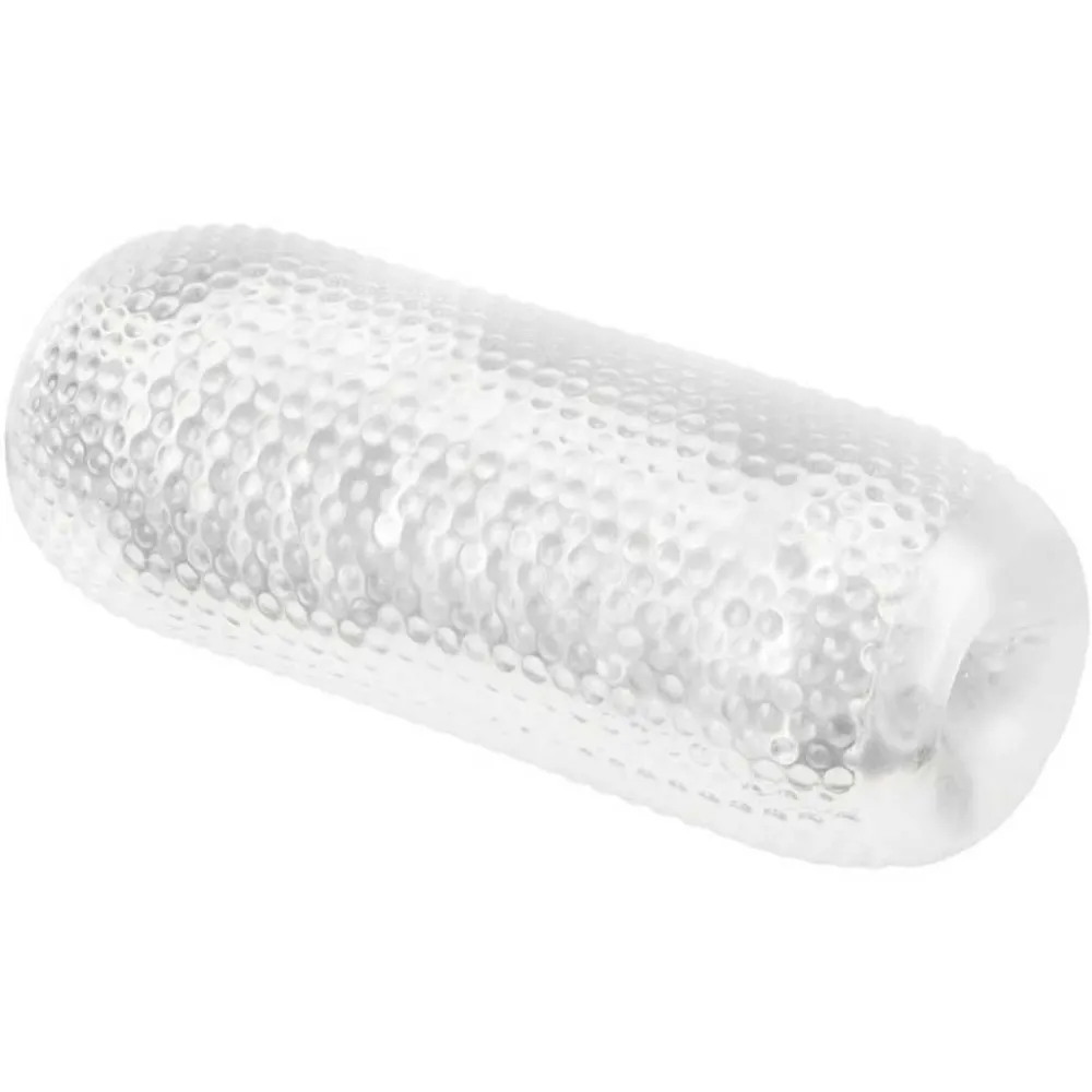 Masturbator "Pocket" mit Rillen- und Noppen-Struktur | für Penis Massage | Stroker> Hot