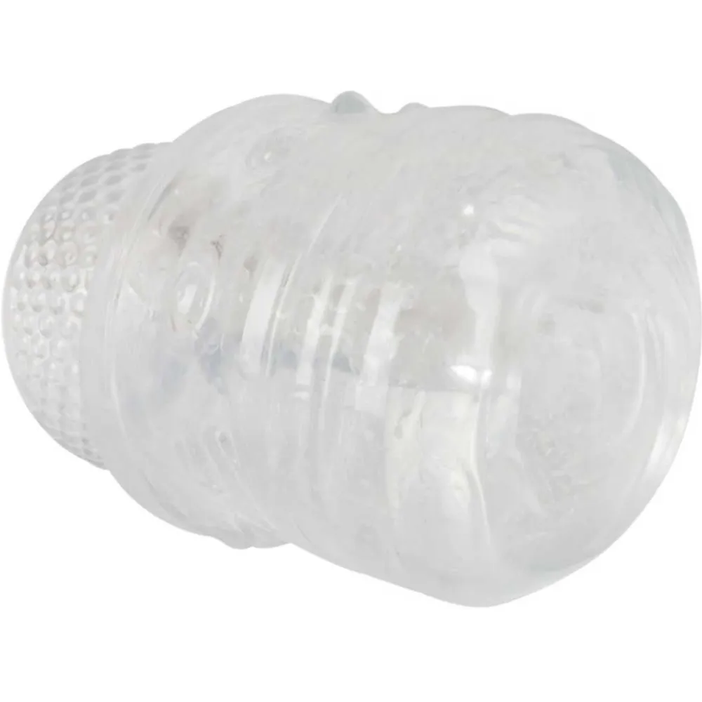 Masturbator "Pocket" mit Rillen- und Noppen-Struktur | für Penis Massage | Stroker> Hot