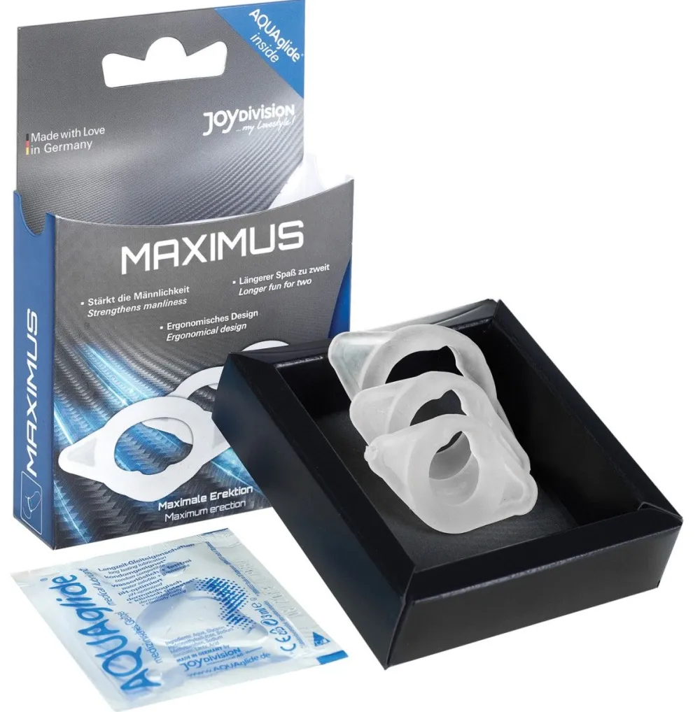 MAXIMUS Ring Größe XS, S, M>