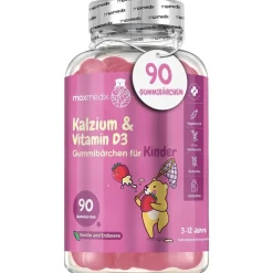 maxmedix Calcium & Vitamin D3 Gummibärchen für Kinder> Best