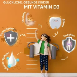 maxmedix Vitamin D3 Kinder Gummibärchen 1000 IE| Discount
