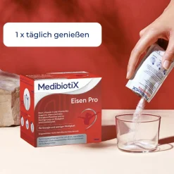 MedibiotiX Eisen Pro - Bessere Eisen-Aufnahme, gute Verträglichkeit & kein metallischer Geschmack><noscript><img width=