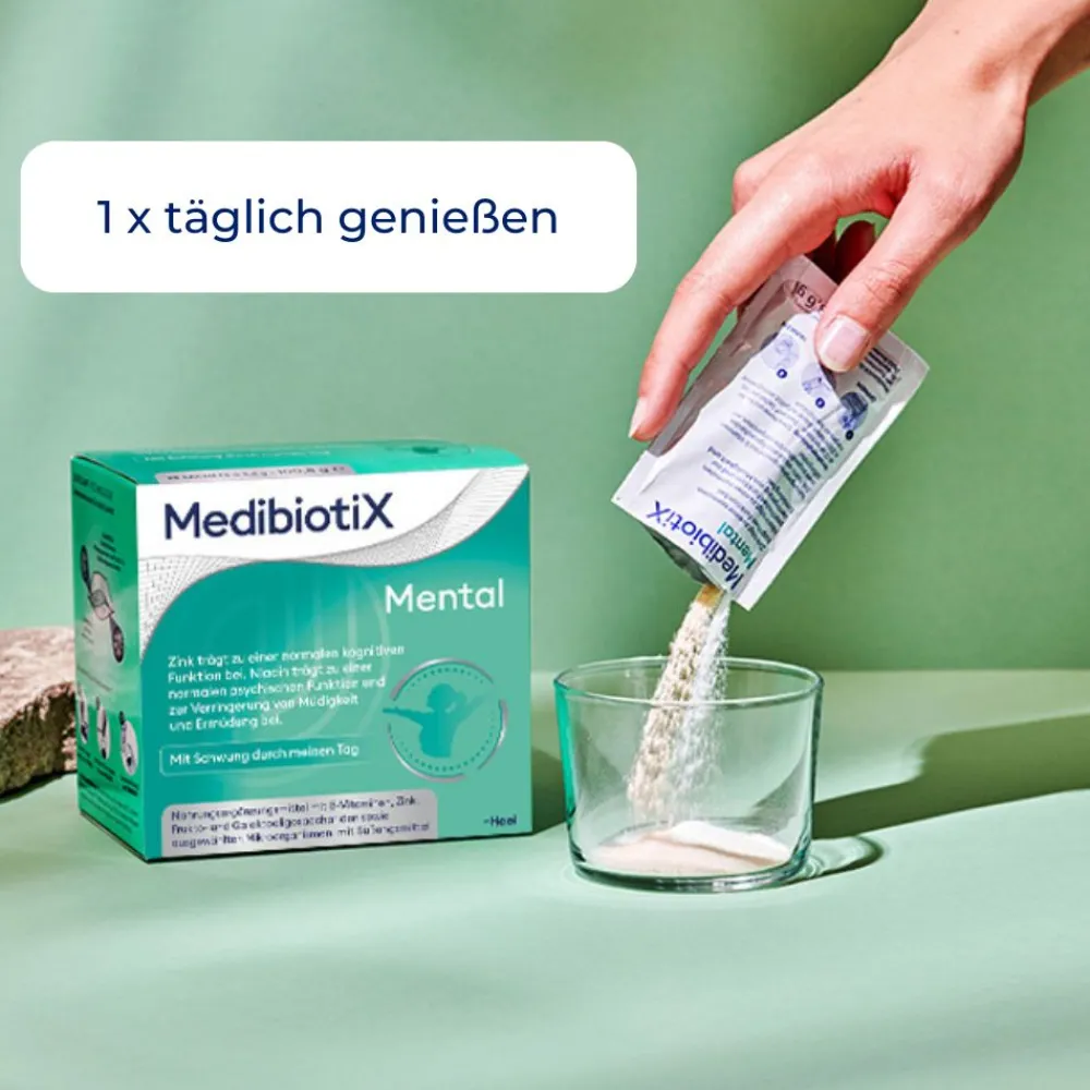 Mental - Fokus & Ausgeglichenheit – sinnvolle Kombination für die Darm-Hirn-Achse>MedibiotiX Clearance