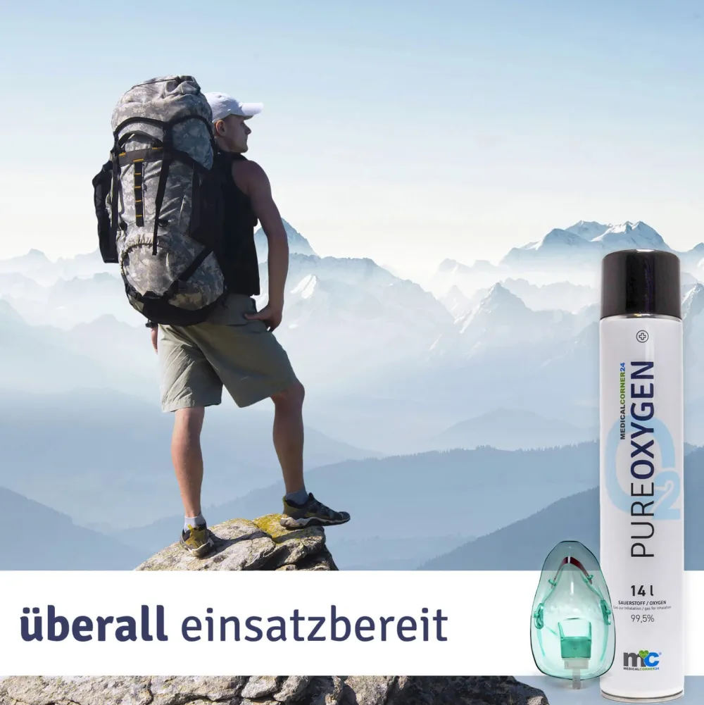 Medicalcorner24 Sauerstoff-Flasche> Hot