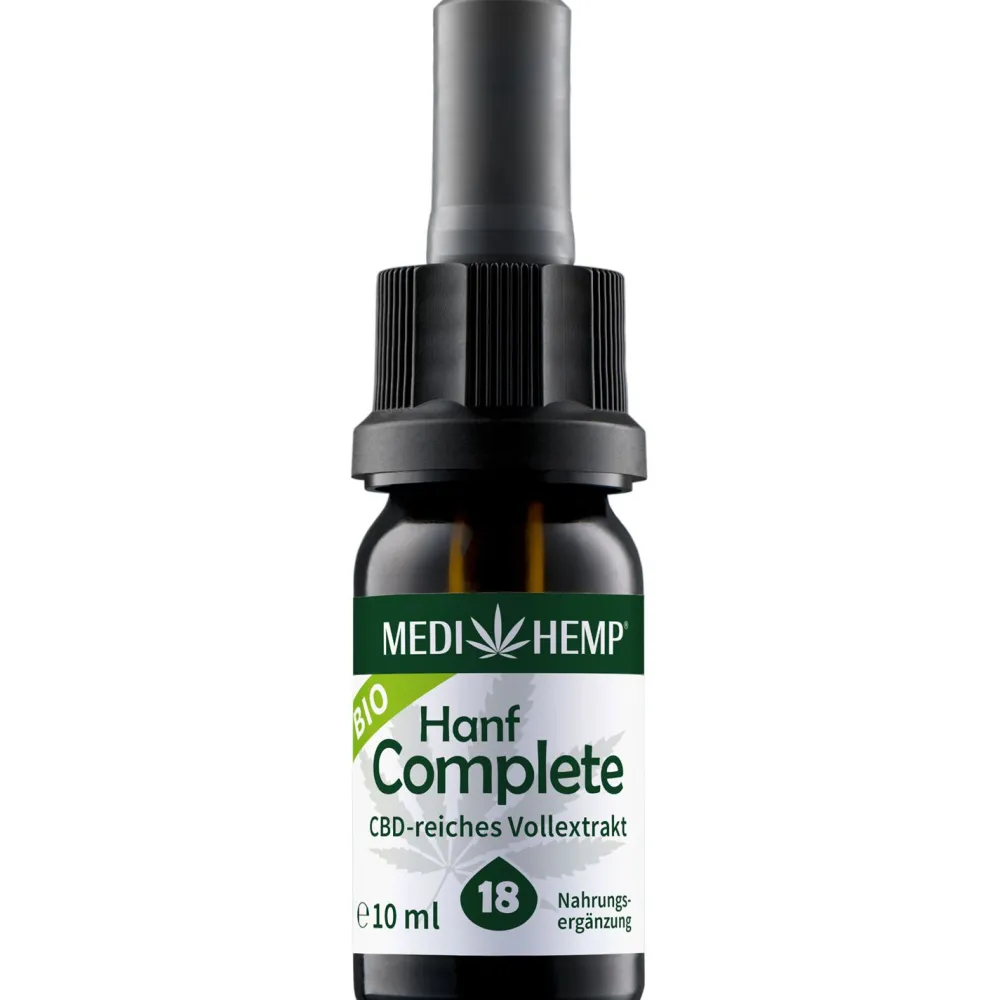 MEDIHEMP Bio Hanf Complete 18% - 1800mg CBD|