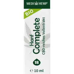 MEDIHEMP Bio Hanf Complete 18% - 1800mg CBD|