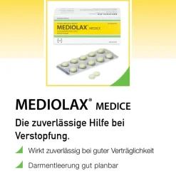 MEDIOLAX bei Verstopfungsbeschwerden> Discount