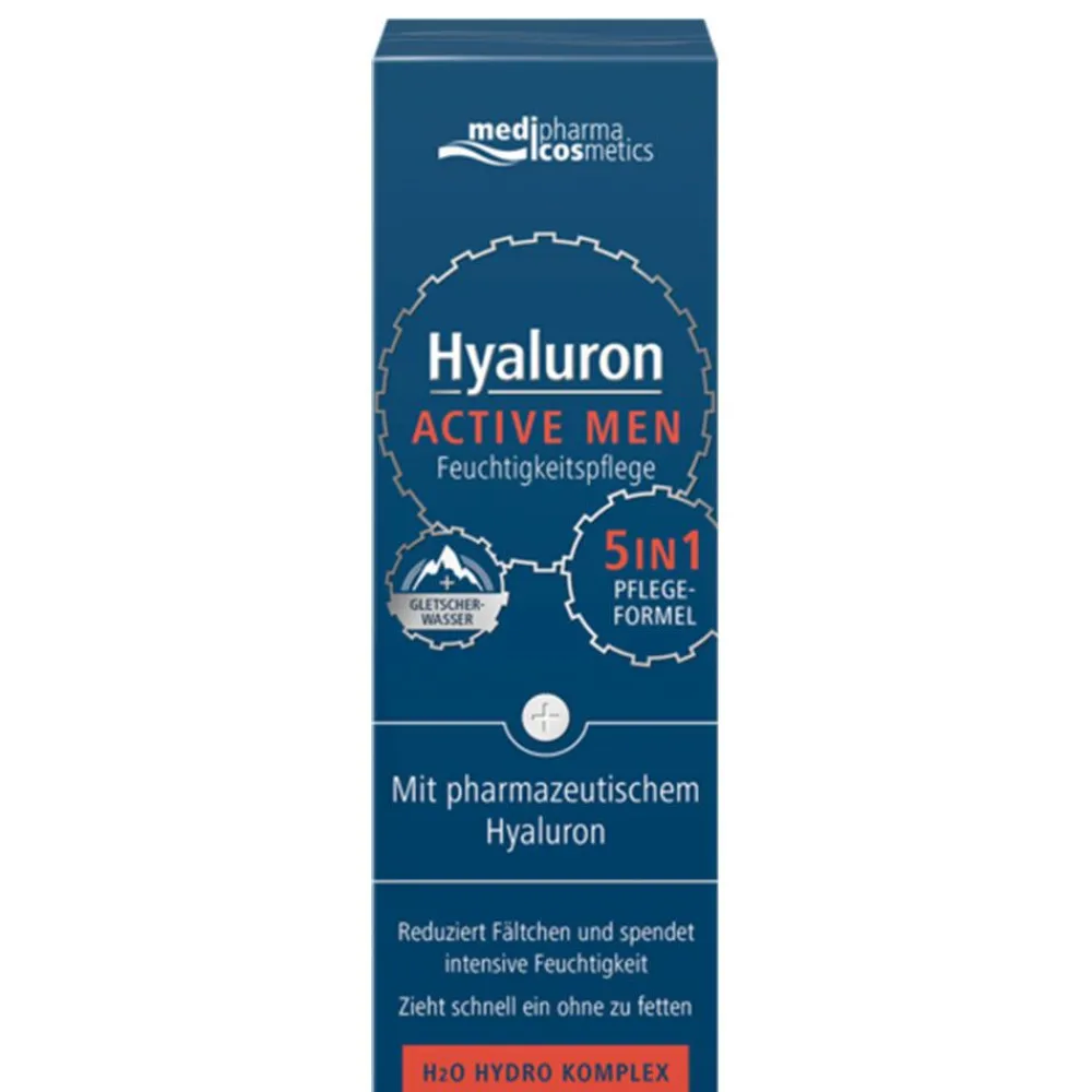 medipharma comsmetics Hyaluron Active Men Feuchtigkeitspflege| Sale
