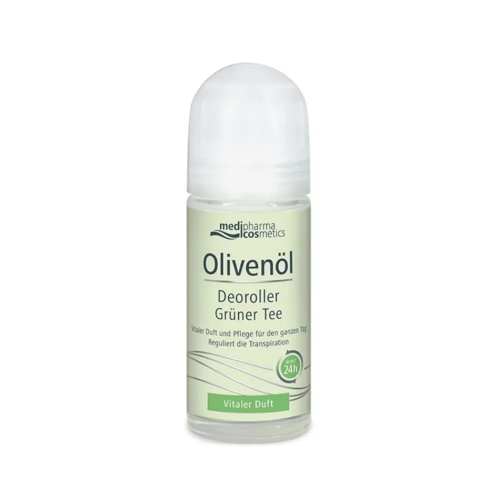medipharma comsmetics Olivenöl Deoroller Grüner Tee>Medipharma Olivenöl