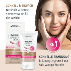 Hyaluron Sanfte Bräune Express Gesicht>Medipharma Cosmetics