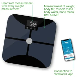 BS 652 Körperanalysewaage Wifi schwarz><noscript><img width=