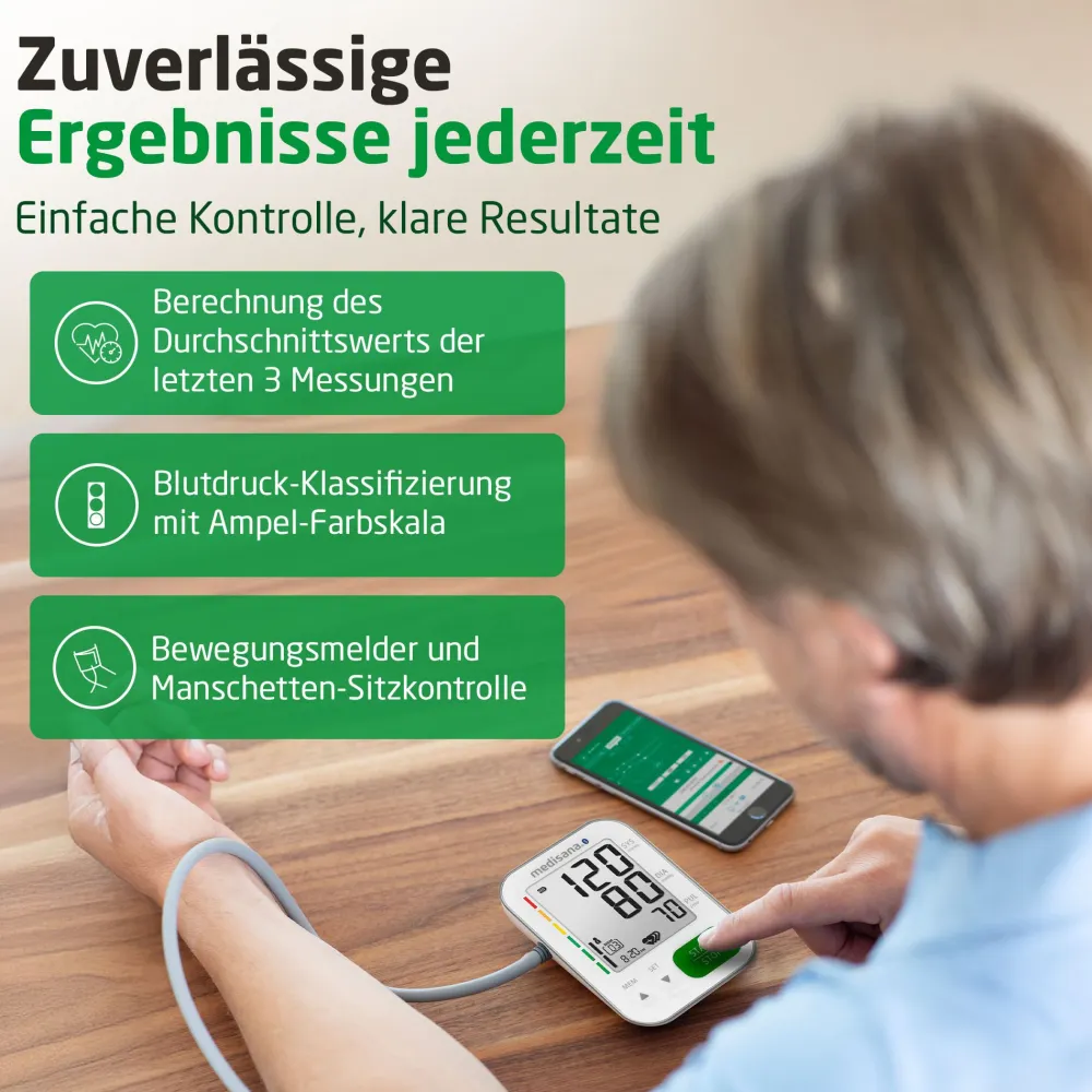 BU 572 connect Oberarm-Blutdruckmessgerät>Medisana Best