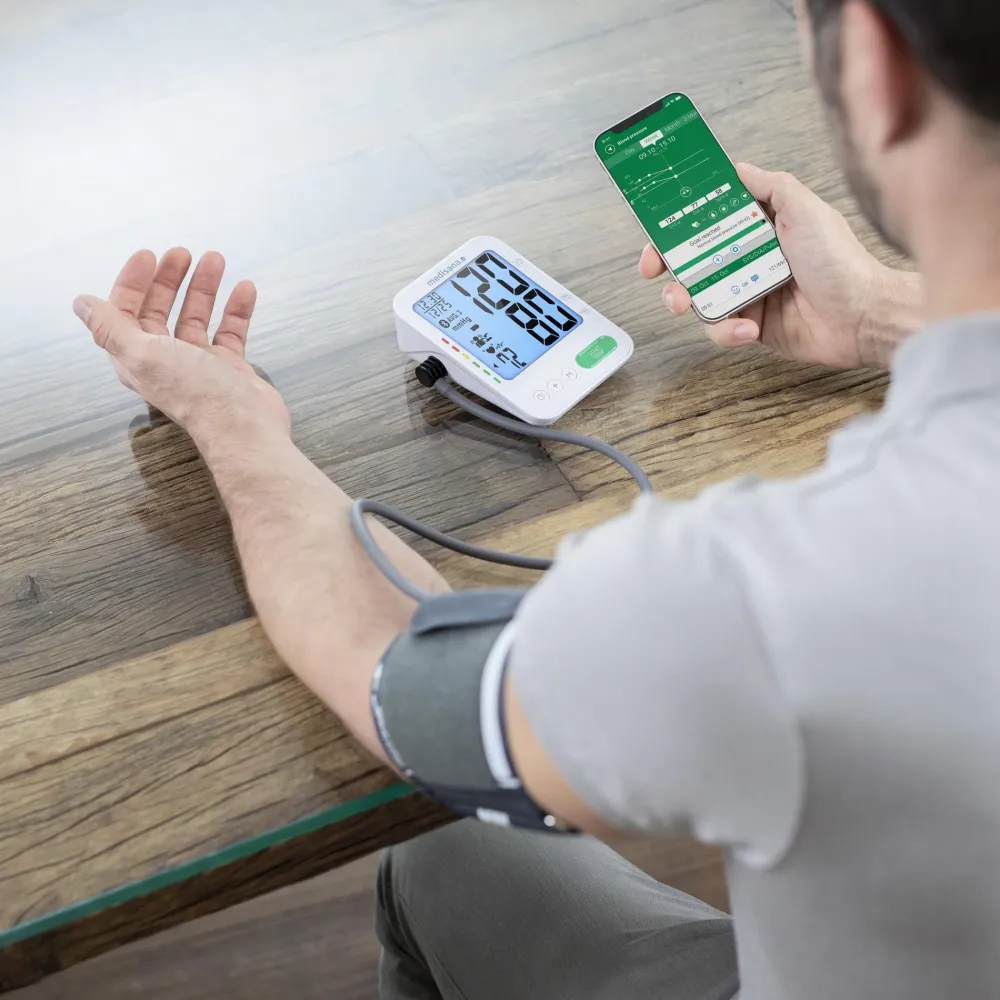 BU 584 connect Oberarm-Blutdruckmessgerät>Medisana Discount