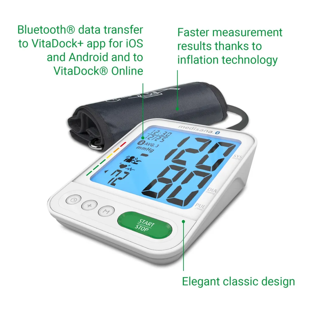 BU 584 connect Oberarm-Blutdruckmessgerät>Medisana Discount