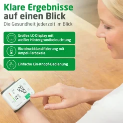 BW 355 Handgelenk-Blutdruckmessgerät|Medisana New