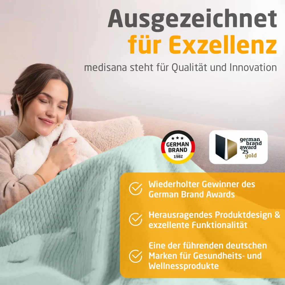 HB 417 - Heizdecke - savage green|Medisana Online