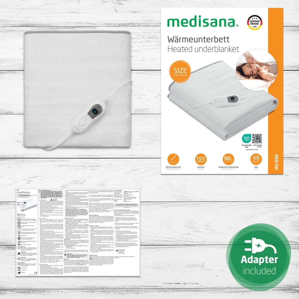 HU 666 Wärmeunterbett>Medisana Clearance