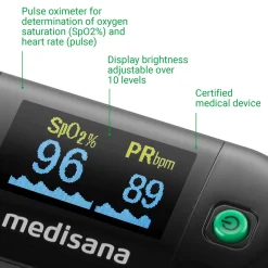 PM 100 Pulsoximeter|Medisana Online