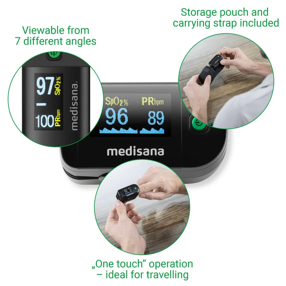 PM 100 Pulsoximeter|Medisana Online