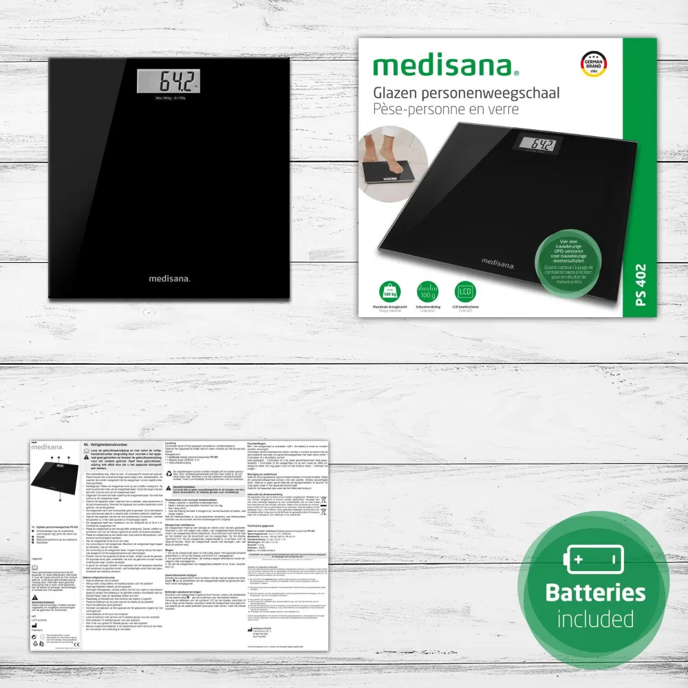 PS 402 Personenwaage>Medisana Discount