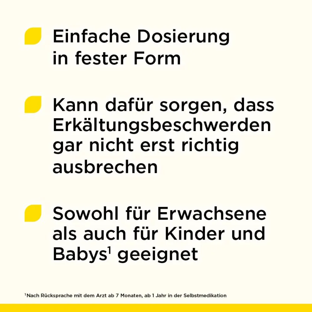 ® Globuli bei ersten Anzeichen einer Erkältung|Meditonsin Best