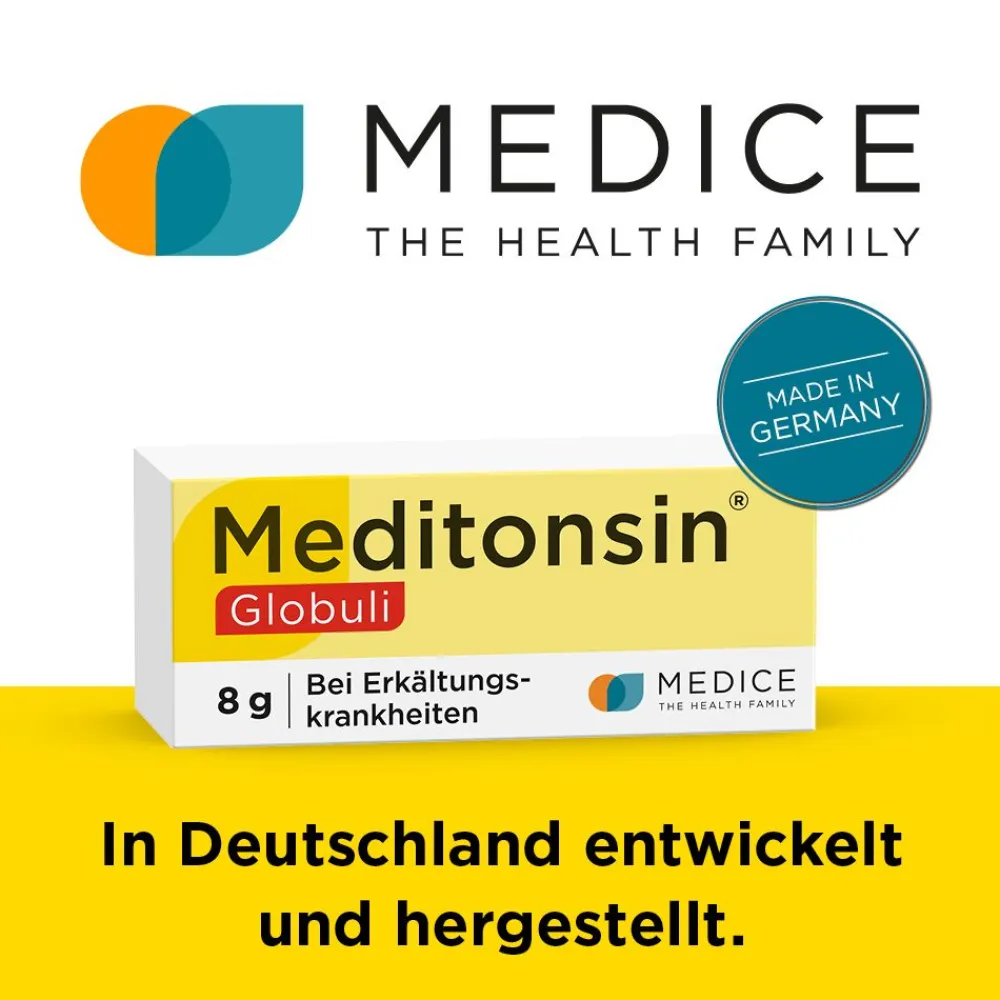 ® Globuli bei ersten Anzeichen einer Erkältung|Meditonsin Best