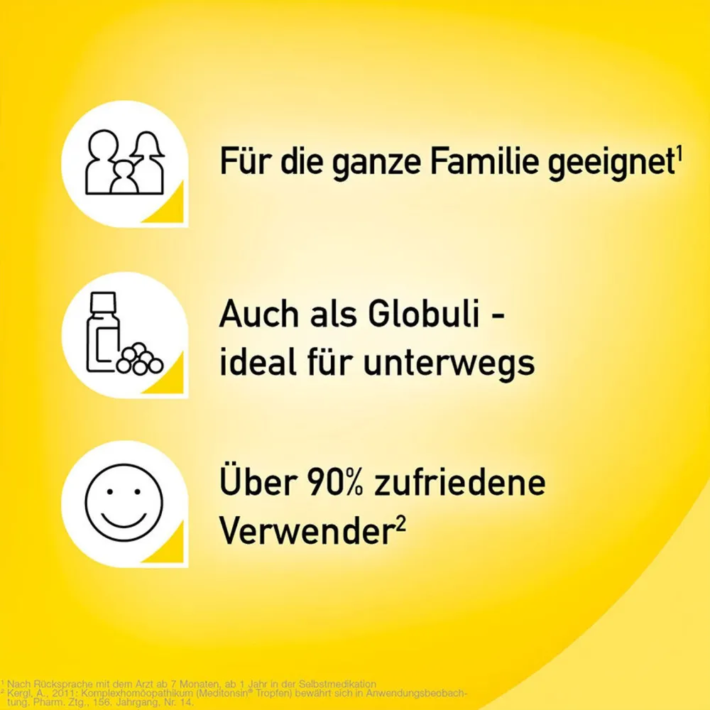 ® Tropfen bei ersten Anzeichen einer Erkältung>Meditonsin Best