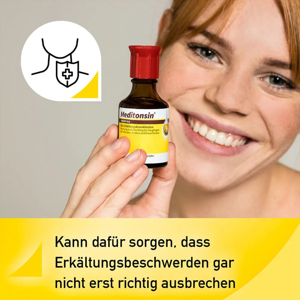 ® Tropfen bei ersten Anzeichen einer Erkältung>Meditonsin Best
