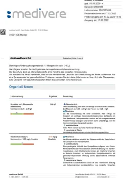 medivere diagnostics Organix® Neuro Urintest| Sale