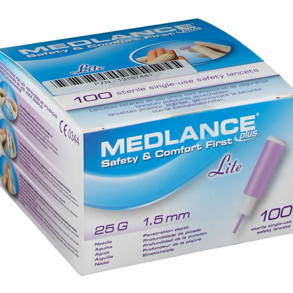 MEDLANCE® plus Lite Sicherheitslanzetten 25 G> Online