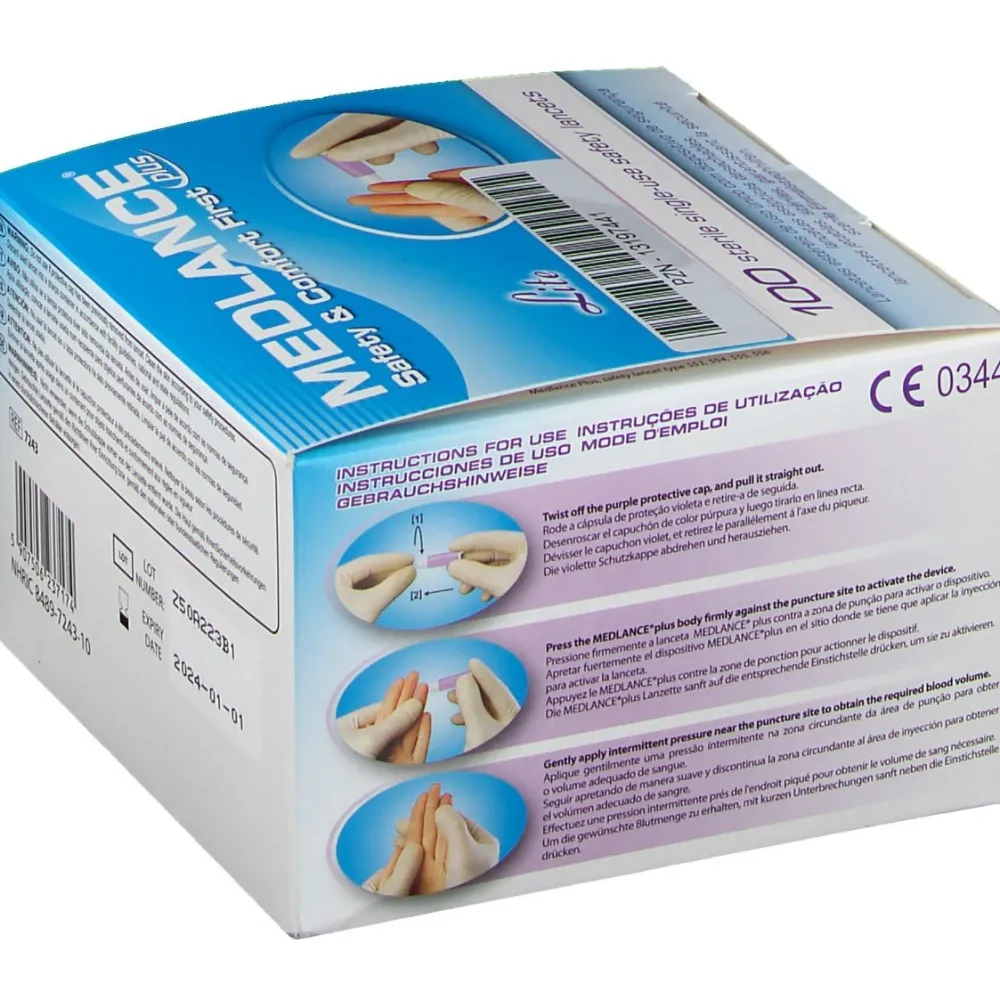 MEDLANCE® plus Lite Sicherheitslanzetten 25 G> Online
