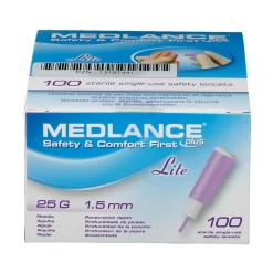 MEDLANCE® plus Lite Sicherheitslanzetten 25 G><noscript><img width=