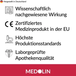 Medolin® Herpesgel - Herpescreme gegen Lippenherpes - Herpes Creme für gesunde Lippen| New