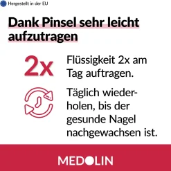 Medolin® Nagelpilz Lösung - Nagelpilz Lack - Effektive Nagelpilzkur - Nagelpilz Nagellack><noscript><img width=