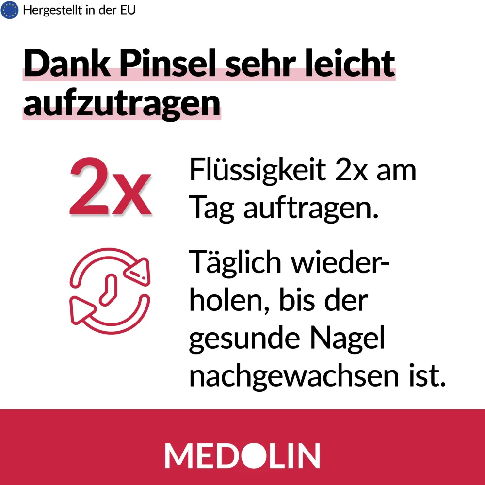 Medolin® Nagelpilz Lösung - Nagelpilz Lack - Effektive Nagelpilzkur - Nagelpilz Nagellack> Best