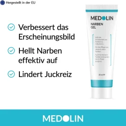 Medolin® Narbengel - Narbensalbe für schöne Haut - Effektive Narbencreme|