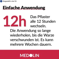 Medolin® Warzenpflaster 2er Set><noscript><img width=
