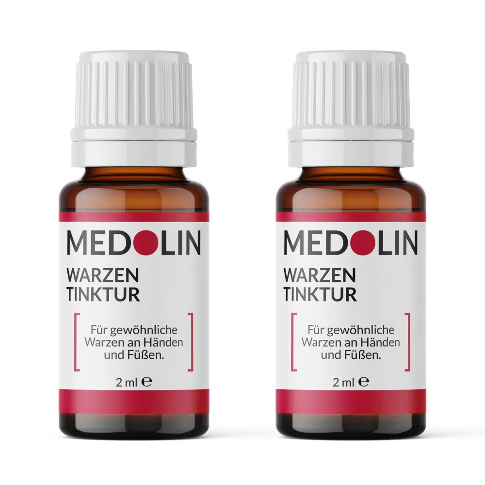 Medolin® Warzen Tinktur 2er Set| Best
