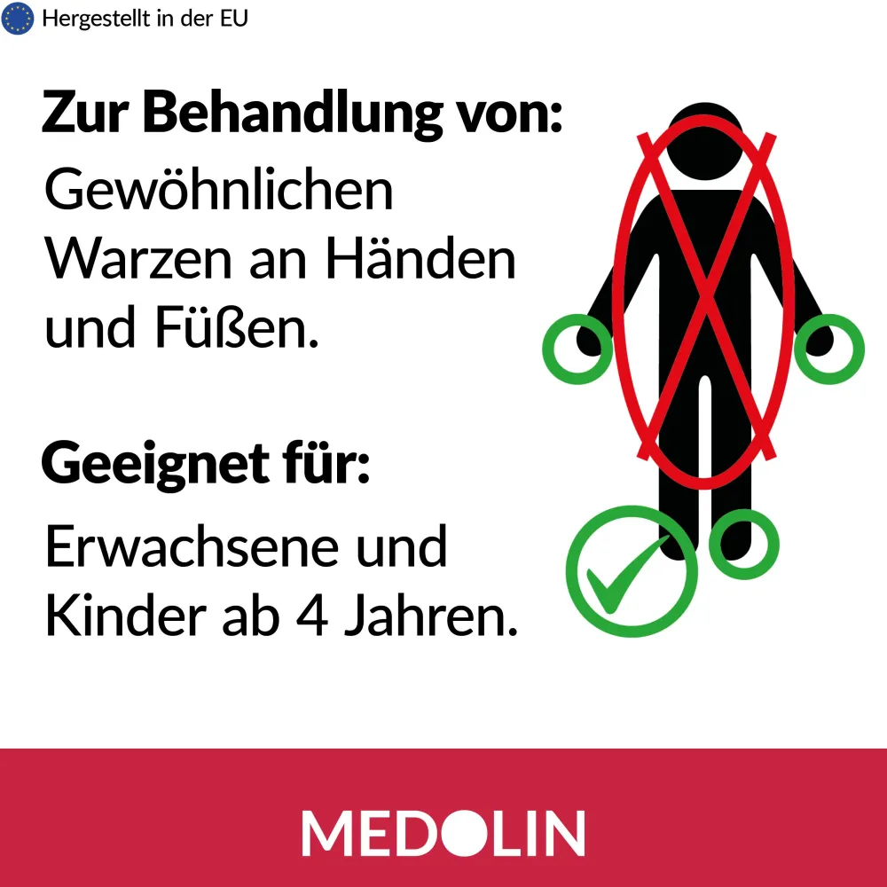 Medolin® Warzen Tinktur 2er Set| Best