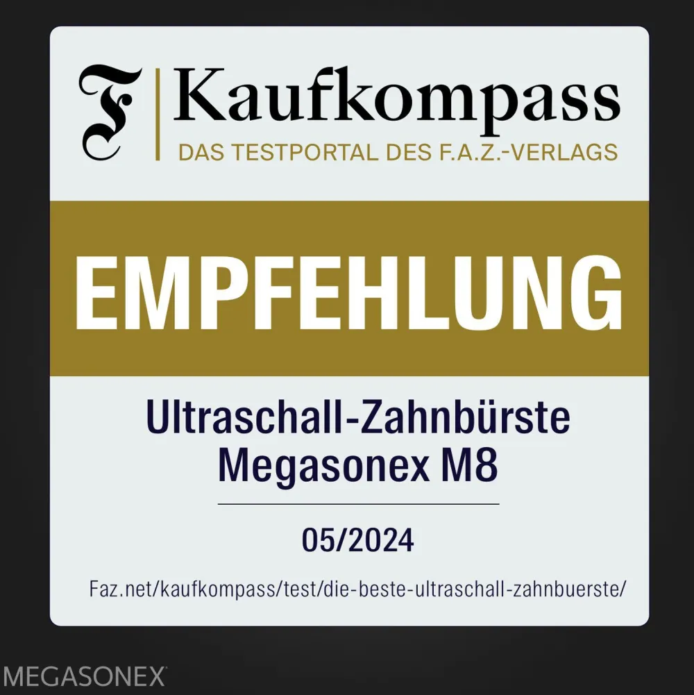 MEGASONEX M8 Ultraschallzahnbürste> Outlet