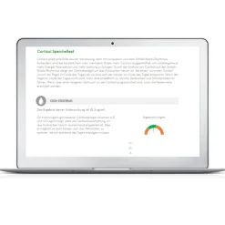 Meinlabtest Cortisol Test><noscript><img width=