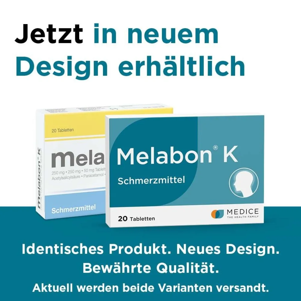 Melabon K bei Kopfschmerzen und Zahnschmerzen> Online