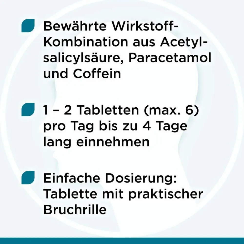 Melabon K bei Kopfschmerzen und Zahnschmerzen> Online