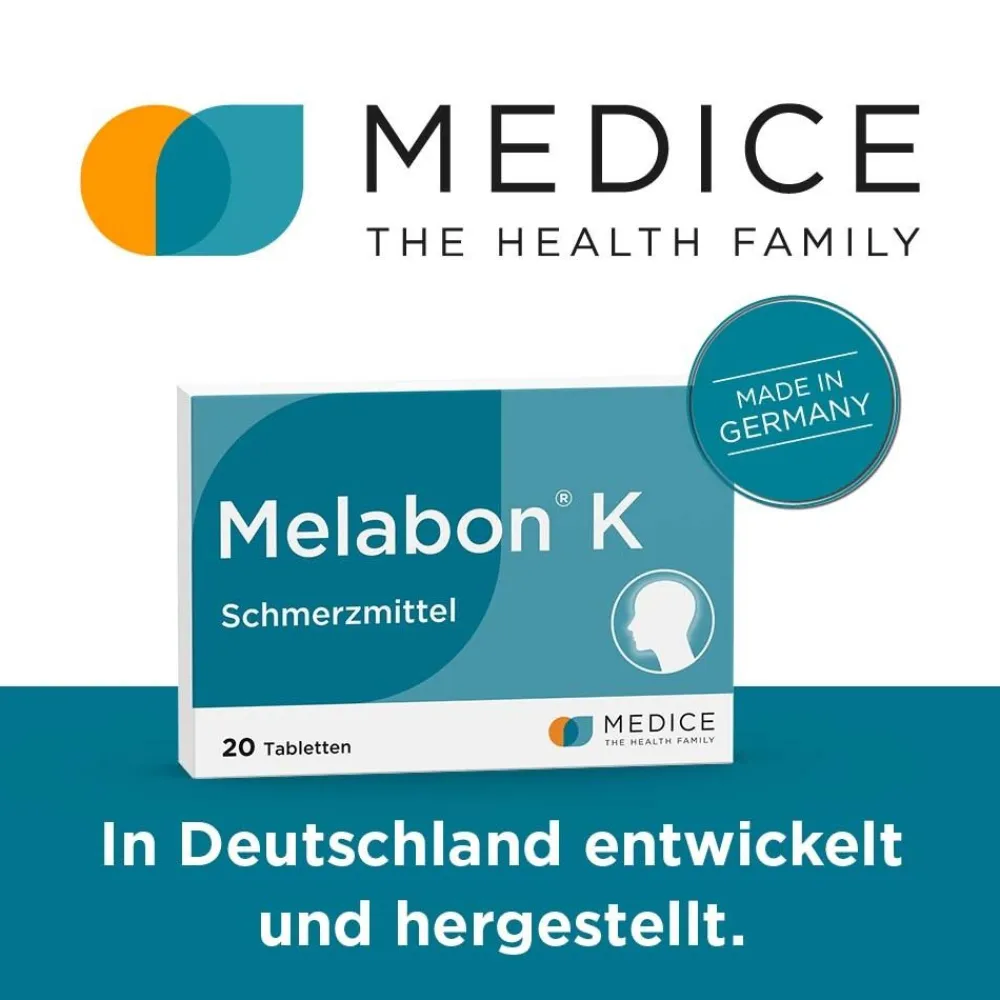 Melabon K bei Kopfschmerzen und Zahnschmerzen> Online