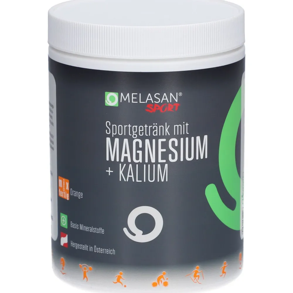 Melasan Sport® Sportgetränk mit Magnesium und Kalium Orange| Discount